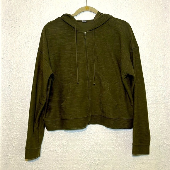 Old Navy lightweight, alpine, tundra, hooded, zip up sweater size medium - Picture 1 of 8